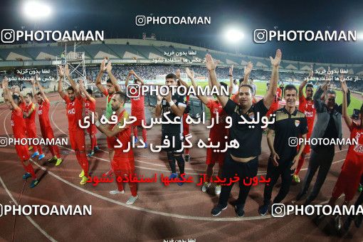 1438180, Iran Football Pro League، Persian Gulf Cup، Week 2، First Leg، 2019/08/29، Tehran، Azadi Stadium، Esteghlal 1 - ۱ Foulad Khouzestan