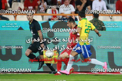 1448167, Tehran, Iran, Iran Football Pro League، Persian Gulf Cup، Week 3، First Leg، Persepolis 1 v 0 Sanat Naft Abadan on 2019/09/16 at Azadi Stadium