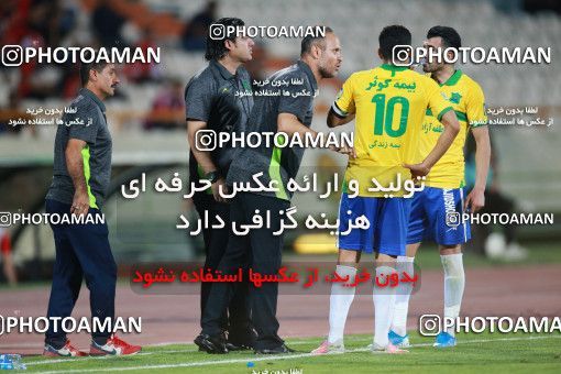 1448343, Tehran, Iran, Iran Football Pro League، Persian Gulf Cup، Week 3، First Leg، Persepolis 1 v 0 Sanat Naft Abadan on 2019/09/16 at Azadi Stadium