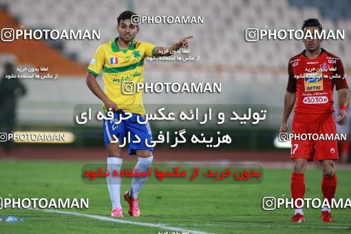 1448381, Iran Football Pro League، Persian Gulf Cup، Week 3، First Leg، 2019/09/16، Tehran، Azadi Stadium، Persepolis 1 - 0 Sanat Naft Abadan