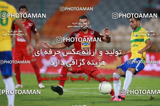 1448626, Iran Football Pro League، Persian Gulf Cup، Week 3، First Leg، 2019/09/16، Tehran، Azadi Stadium، Persepolis 1 - 0 Sanat Naft Abadan