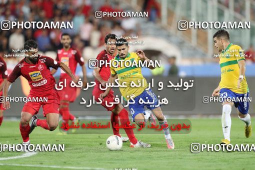 1535653, Iran Football Pro League، Persian Gulf Cup، Week 3، First Leg، 2019/09/16، Tehran، Azadi Stadium، Persepolis 1 - 0 Sanat Naft Abadan