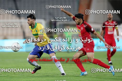 1443940, Iran Football Pro League، Persian Gulf Cup، Week 3، First Leg، 2019/09/16، Tehran، Azadi Stadium، Persepolis 1 - 0 Sanat Naft Abadan