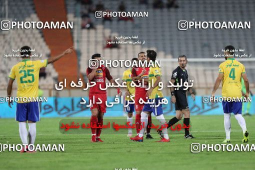 1443965, Iran Football Pro League، Persian Gulf Cup، Week 3، First Leg، 2019/09/16، Tehran، Azadi Stadium، Persepolis 1 - 0 Sanat Naft Abadan