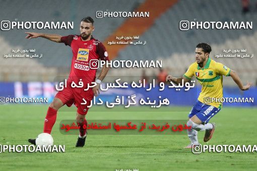 1444115, Tehran, Iran, Iran Football Pro League، Persian Gulf Cup، Week 3، First Leg، 2019/09/16، Persepolis 1 - 0 Sanat Naft Abadan
