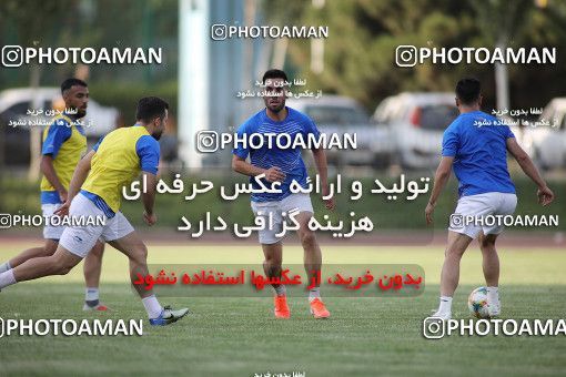1694786, Tehran, , Iran Football Pro League, Esteghlal Football Team Training Session on 2019/07/04 at 