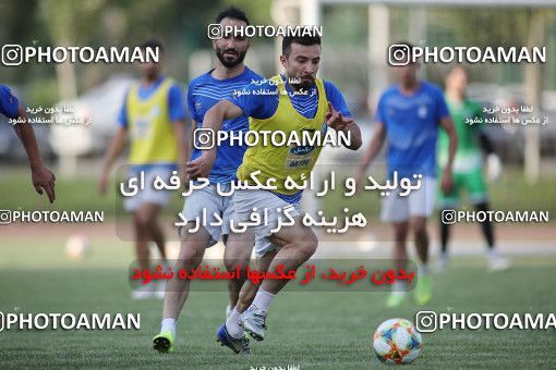 1694772, Tehran, , Iran Football Pro League, Esteghlal Football Team Training Session on 2019/07/04 at 