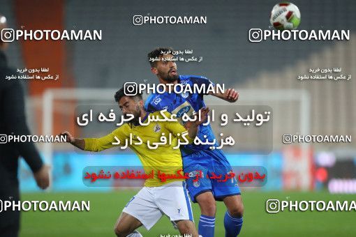 1445830, Tehran, , لیگ برتر فوتبال ایران، Persian Gulf Cup، Week 21، Second Leg، Esteghlal 1 v 0 Naft M Soleyman on 2019/03/08 at Azadi Stadium