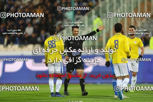 1445803, Tehran, , لیگ برتر فوتبال ایران، Persian Gulf Cup، Week 21، Second Leg، Esteghlal 1 v 0 Naft M Soleyman on 2019/03/08 at Azadi Stadium