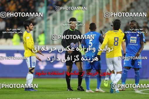 1445867, Tehran, , لیگ برتر فوتبال ایران، Persian Gulf Cup، Week 21، Second Leg، Esteghlal 1 v 0 Naft M Soleyman on 2019/03/08 at Azadi Stadium