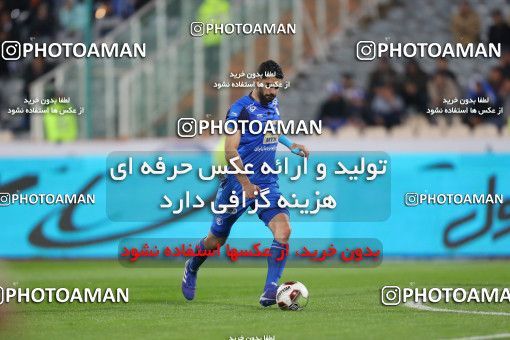 1445883, Tehran, , لیگ برتر فوتبال ایران، Persian Gulf Cup، Week 21، Second Leg، Esteghlal 1 v 0 Naft M Soleyman on 2019/03/08 at Azadi Stadium
