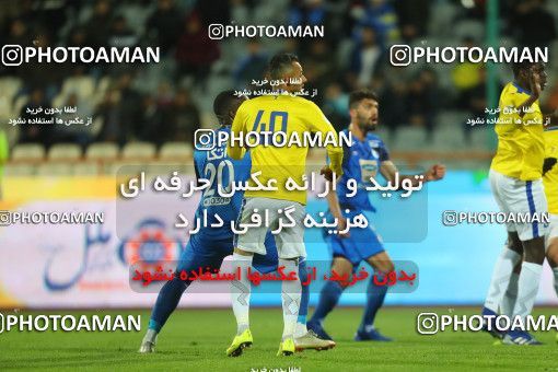 1445853, Tehran, , لیگ برتر فوتبال ایران، Persian Gulf Cup، Week 21، Second Leg، Esteghlal 1 v 0 Naft M Soleyman on 2019/03/08 at Azadi Stadium