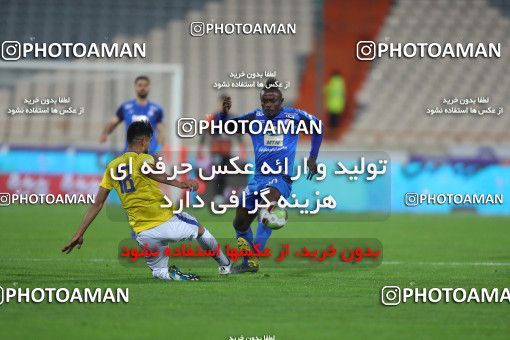 1445808, Tehran, , لیگ برتر فوتبال ایران، Persian Gulf Cup، Week 21، Second Leg، Esteghlal 1 v 0 Naft M Soleyman on 2019/03/08 at Azadi Stadium
