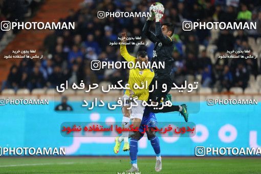 1445835, Tehran, , لیگ برتر فوتبال ایران، Persian Gulf Cup، Week 21، Second Leg، Esteghlal 1 v 0 Naft M Soleyman on 2019/03/08 at Azadi Stadium