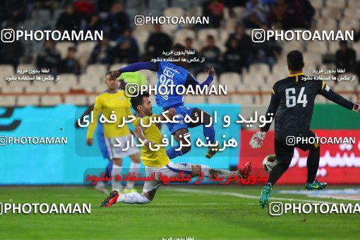 1445892, Tehran, , لیگ برتر فوتبال ایران، Persian Gulf Cup، Week 21، Second Leg، Esteghlal 1 v 0 Naft M Soleyman on 2019/03/08 at Azadi Stadium