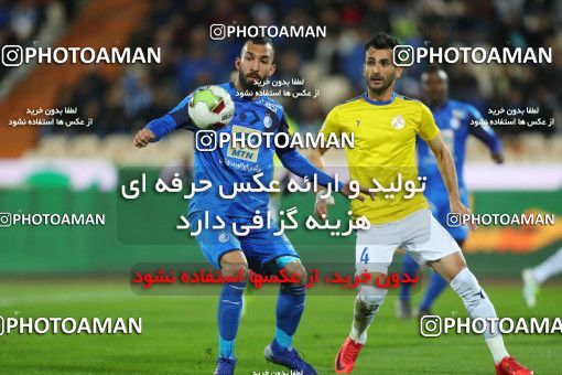 1445797, Tehran, , لیگ برتر فوتبال ایران، Persian Gulf Cup، Week 21، Second Leg، Esteghlal 1 v 0 Naft M Soleyman on 2019/03/08 at Azadi Stadium