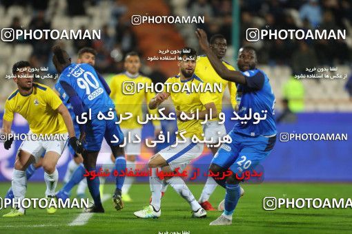 1445823, Tehran, , لیگ برتر فوتبال ایران، Persian Gulf Cup، Week 21، Second Leg، Esteghlal 1 v 0 Naft M Soleyman on 2019/03/08 at Azadi Stadium