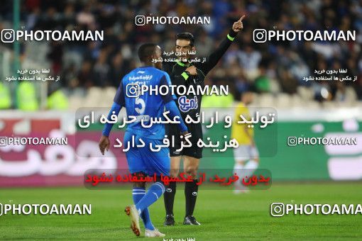 1445874, Tehran, , لیگ برتر فوتبال ایران، Persian Gulf Cup، Week 21، Second Leg، Esteghlal 1 v 0 Naft M Soleyman on 2019/03/08 at Azadi Stadium