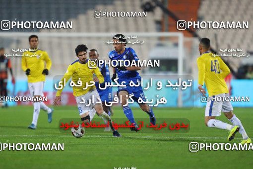 1445960, Tehran, , لیگ برتر فوتبال ایران، Persian Gulf Cup، Week 21، Second Leg، Esteghlal 1 v 0 Naft M Soleyman on 2019/03/08 at Azadi Stadium