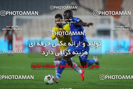 1445947, Tehran, , لیگ برتر فوتبال ایران، Persian Gulf Cup، Week 21، Second Leg، Esteghlal 1 v 0 Naft M Soleyman on 2019/03/08 at Azadi Stadium