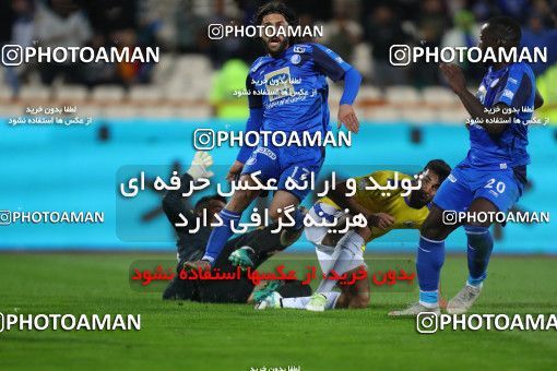 1445983, Tehran, , لیگ برتر فوتبال ایران، Persian Gulf Cup، Week 21، Second Leg، Esteghlal 1 v 0 Naft M Soleyman on 2019/03/08 at Azadi Stadium