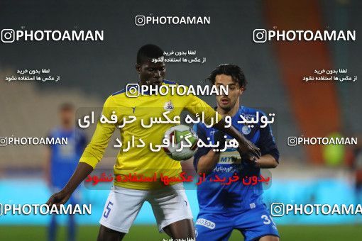 1445968, Tehran, , لیگ برتر فوتبال ایران، Persian Gulf Cup، Week 21، Second Leg، Esteghlal 1 v 0 Naft M Soleyman on 2019/03/08 at Azadi Stadium