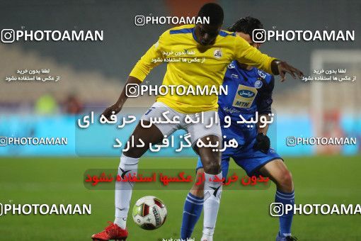 1445972, Tehran, , لیگ برتر فوتبال ایران، Persian Gulf Cup، Week 21، Second Leg، Esteghlal 1 v 0 Naft M Soleyman on 2019/03/08 at Azadi Stadium