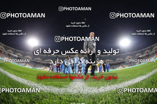 1445985, Tehran, , لیگ برتر فوتبال ایران، Persian Gulf Cup، Week 21، Second Leg، Esteghlal 1 v 0 Naft M Soleyman on 2019/03/08 at Azadi Stadium