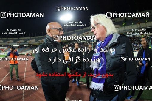 1445909, Tehran, , لیگ برتر فوتبال ایران، Persian Gulf Cup، Week 21، Second Leg، Esteghlal 1 v 0 Naft M Soleyman on 2019/03/08 at Azadi Stadium