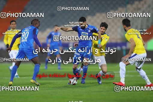 1445919, Tehran, , لیگ برتر فوتبال ایران، Persian Gulf Cup، Week 21، Second Leg، Esteghlal 1 v 0 Naft M Soleyman on 2019/03/08 at Azadi Stadium