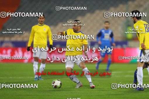 1445982, Tehran, , لیگ برتر فوتبال ایران، Persian Gulf Cup، Week 21، Second Leg، Esteghlal 1 v 0 Naft M Soleyman on 2019/03/08 at Azadi Stadium
