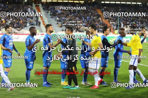 1445740, Tehran, , لیگ برتر فوتبال ایران، Persian Gulf Cup، Week 21، Second Leg، Esteghlal 1 v 0 Naft M Soleyman on 2019/03/08 at Azadi Stadium