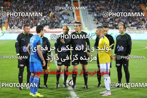 1445711, Tehran, , لیگ برتر فوتبال ایران، Persian Gulf Cup، Week 21، Second Leg، Esteghlal 1 v 0 Naft M Soleyman on 2019/03/08 at Azadi Stadium