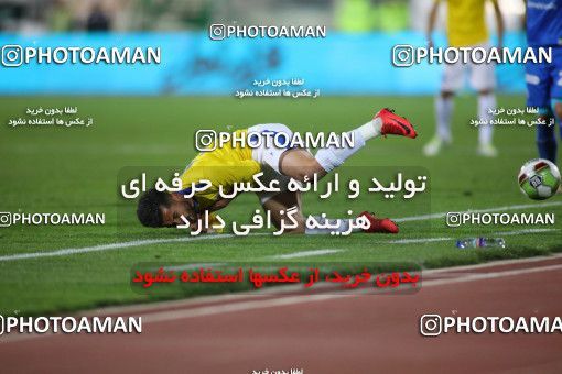 1445723, Tehran, , لیگ برتر فوتبال ایران، Persian Gulf Cup، Week 21، Second Leg، Esteghlal 1 v 0 Naft M Soleyman on 2019/03/08 at Azadi Stadium