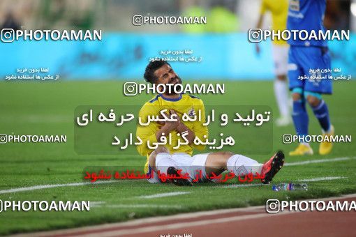 1445690, Tehran, , لیگ برتر فوتبال ایران، Persian Gulf Cup، Week 21، Second Leg، Esteghlal 1 v 0 Naft M Soleyman on 2019/03/08 at Azadi Stadium