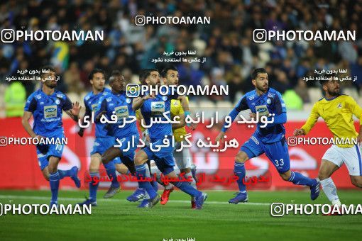 1445741, Tehran, , لیگ برتر فوتبال ایران، Persian Gulf Cup، Week 21، Second Leg، Esteghlal 1 v 0 Naft M Soleyman on 2019/03/08 at Azadi Stadium