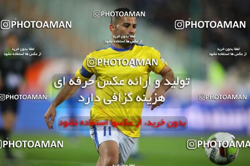 1445795, Tehran, , لیگ برتر فوتبال ایران، Persian Gulf Cup، Week 21، Second Leg، Esteghlal 1 v 0 Naft M Soleyman on 2019/03/08 at Azadi Stadium