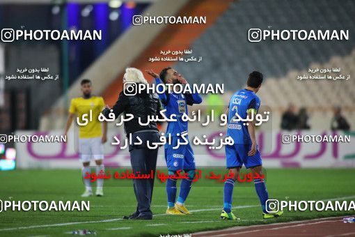 1445702, Tehran, , لیگ برتر فوتبال ایران، Persian Gulf Cup، Week 21، Second Leg، Esteghlal 1 v 0 Naft M Soleyman on 2019/03/08 at Azadi Stadium