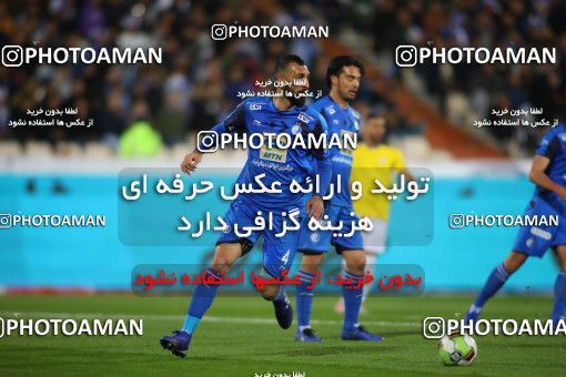 1445688, Tehran, , لیگ برتر فوتبال ایران، Persian Gulf Cup، Week 21، Second Leg، Esteghlal 1 v 0 Naft M Soleyman on 2019/03/08 at Azadi Stadium