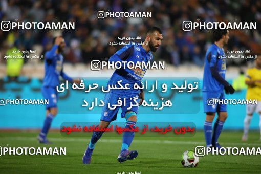 1445691, Tehran, , لیگ برتر فوتبال ایران، Persian Gulf Cup، Week 21، Second Leg، Esteghlal 1 v 0 Naft M Soleyman on 2019/03/08 at Azadi Stadium