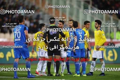 1445720, Tehran, , لیگ برتر فوتبال ایران، Persian Gulf Cup، Week 21، Second Leg، Esteghlal 1 v 0 Naft M Soleyman on 2019/03/08 at Azadi Stadium
