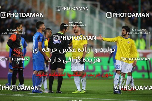 1445725, Tehran, , لیگ برتر فوتبال ایران، Persian Gulf Cup، Week 21، Second Leg، Esteghlal 1 v 0 Naft M Soleyman on 2019/03/08 at Azadi Stadium