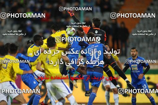 1445753, Tehran, , لیگ برتر فوتبال ایران، Persian Gulf Cup، Week 21، Second Leg، Esteghlal 1 v 0 Naft M Soleyman on 2019/03/08 at Azadi Stadium