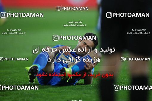 1445737, Tehran, , لیگ برتر فوتبال ایران، Persian Gulf Cup، Week 21، Second Leg، Esteghlal 1 v 0 Naft M Soleyman on 2019/03/08 at Azadi Stadium