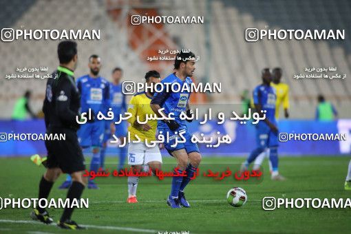 1445714, Tehran, , لیگ برتر فوتبال ایران، Persian Gulf Cup، Week 21، Second Leg، Esteghlal 1 v 0 Naft M Soleyman on 2019/03/08 at Azadi Stadium