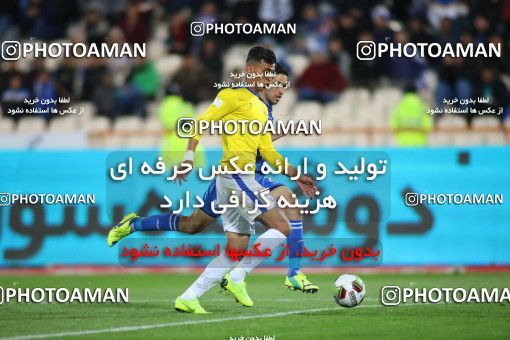 1445790, Tehran, , لیگ برتر فوتبال ایران، Persian Gulf Cup، Week 21، Second Leg، Esteghlal 1 v 0 Naft M Soleyman on 2019/03/08 at Azadi Stadium