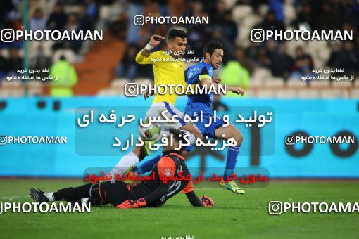 1445722, Tehran, , لیگ برتر فوتبال ایران، Persian Gulf Cup، Week 21، Second Leg، Esteghlal 1 v 0 Naft M Soleyman on 2019/03/08 at Azadi Stadium