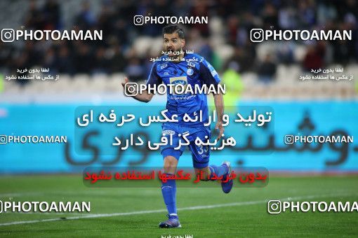 1445718, Tehran, , لیگ برتر فوتبال ایران، Persian Gulf Cup، Week 21، Second Leg، Esteghlal 1 v 0 Naft M Soleyman on 2019/03/08 at Azadi Stadium