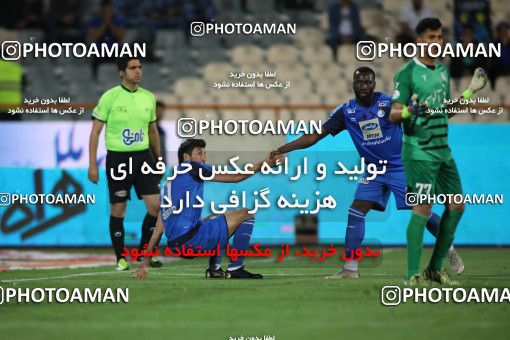 1445451, Tehran, , لیگ برتر فوتبال ایران، Persian Gulf Cup، Week 28، Second Leg، Esteghlal 4 v 2 Esteghlal Khouzestan on 2019/05/01 at Azadi Stadium