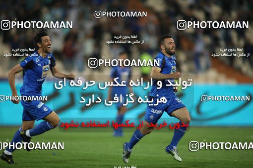 1445406, Tehran, , لیگ برتر فوتبال ایران، Persian Gulf Cup، Week 28، Second Leg، Esteghlal 4 v 2 Esteghlal Khouzestan on 2019/05/01 at Azadi Stadium